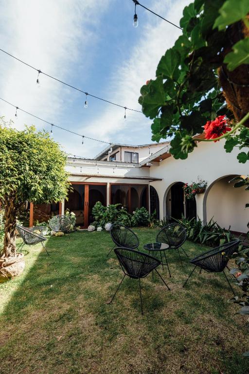 Zahrada ubytování Hotel Boutique Rebequet