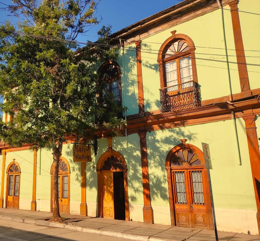 Budova, kde se bed and breakfast nachází
