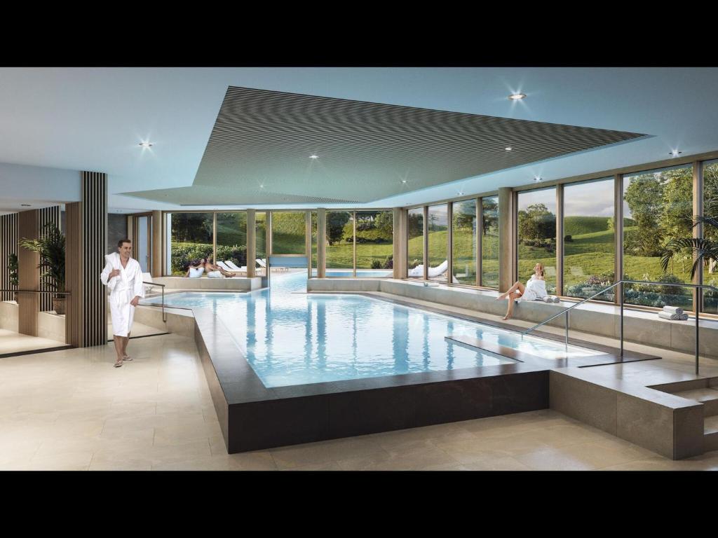 Photo de la galerie de l'établissement Apartment in Le Corbier with Spa & Pool, à Villarembert