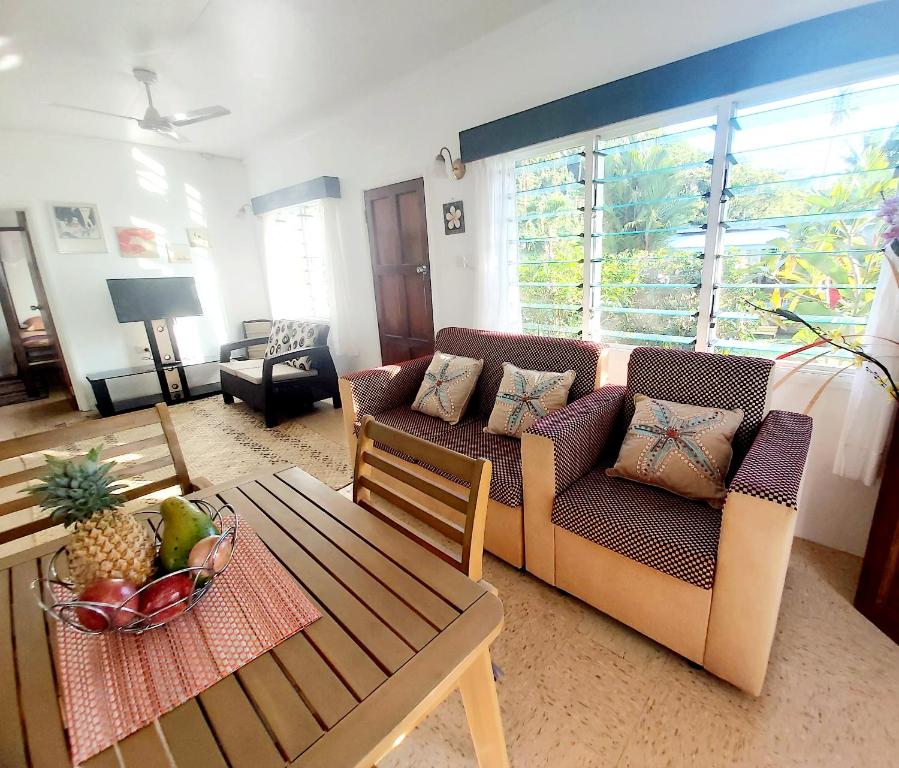 Posezení v ubytování Ocean Breeze Guest House