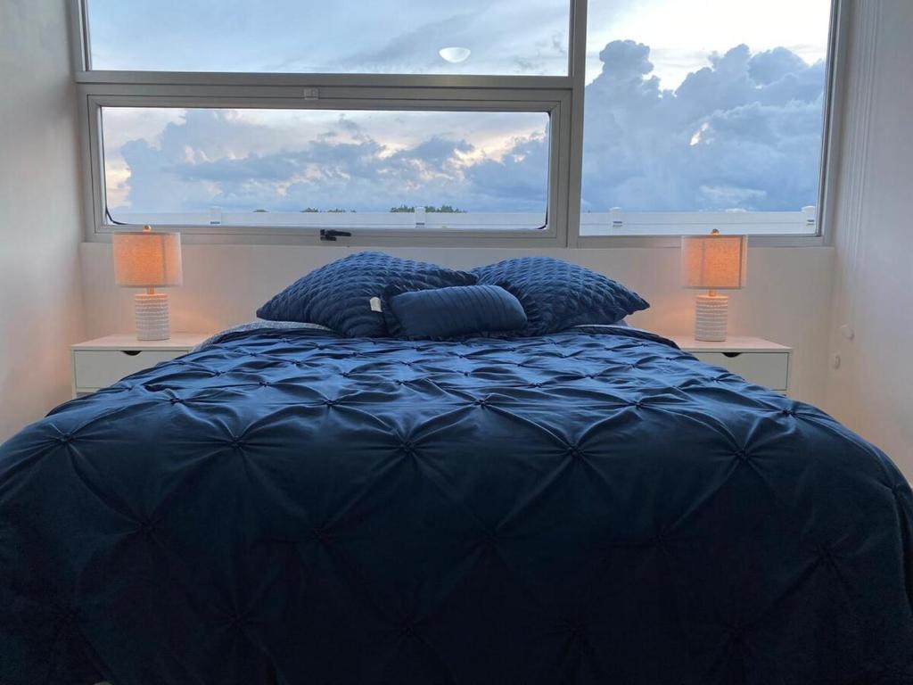 Letto o letti in una camera di Summer House