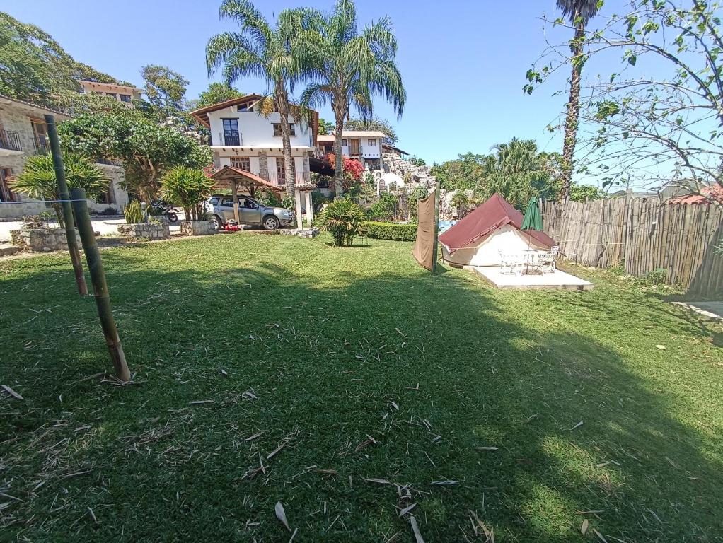 Zahrada ubytování Glamping Campamento Cuetzalan