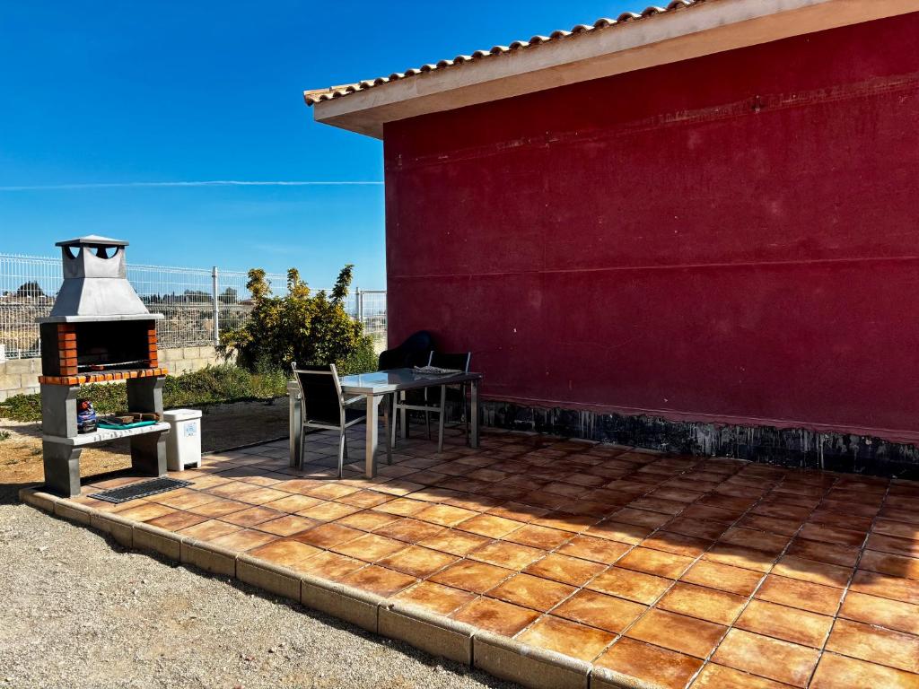 Rõdu või terrass majutusasutuses --CHALET EN ALICANTE-- Piscina Privada