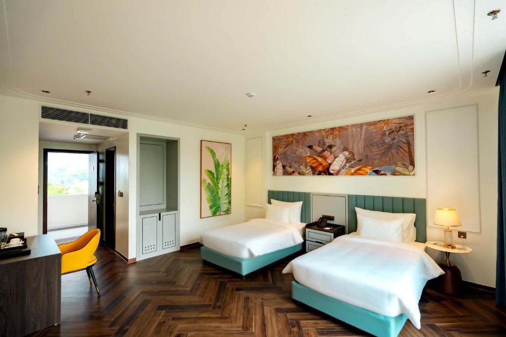 Belliss Hotel Đại Lải - Chambre Double Ou Lits Jumeaux Avec Vue Sur Jardin
