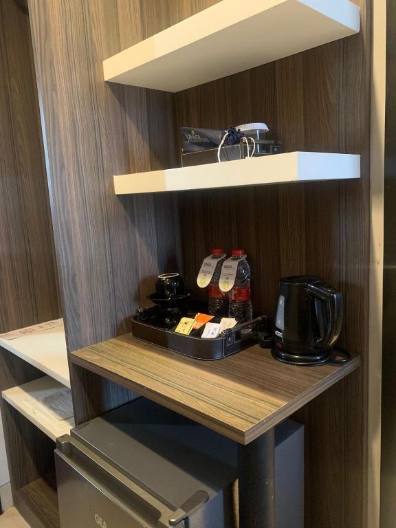 Kuchyň nebo kuchyňský kout v ubytování Unisi Hotel Malioboro - Jogja Syariah