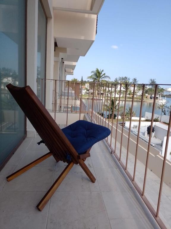 Balkón nebo terasa v ubytování Isla del amor Departamento para 7 vista al mar alberca y embarcadero