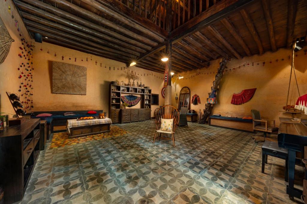 Posezení v ubytování P'apiu Resort