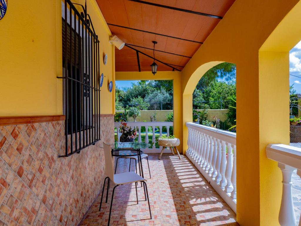 A balcony or terrace at Cubo's Finca Megan