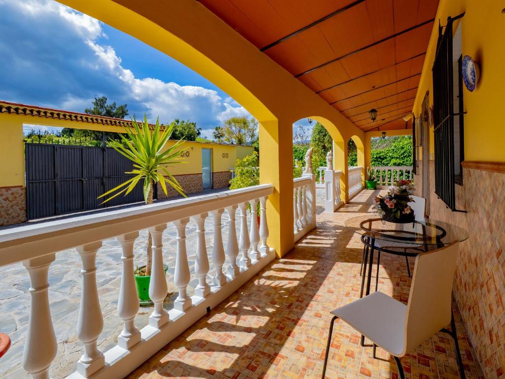 A balcony or terrace at Cubo's Finca Megan