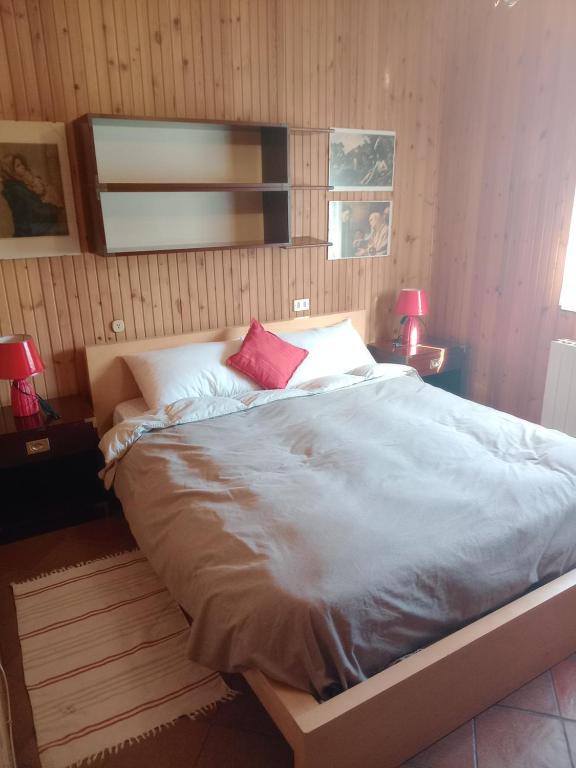 Postel nebo postele na pokoji v ubytování Casa di Luca