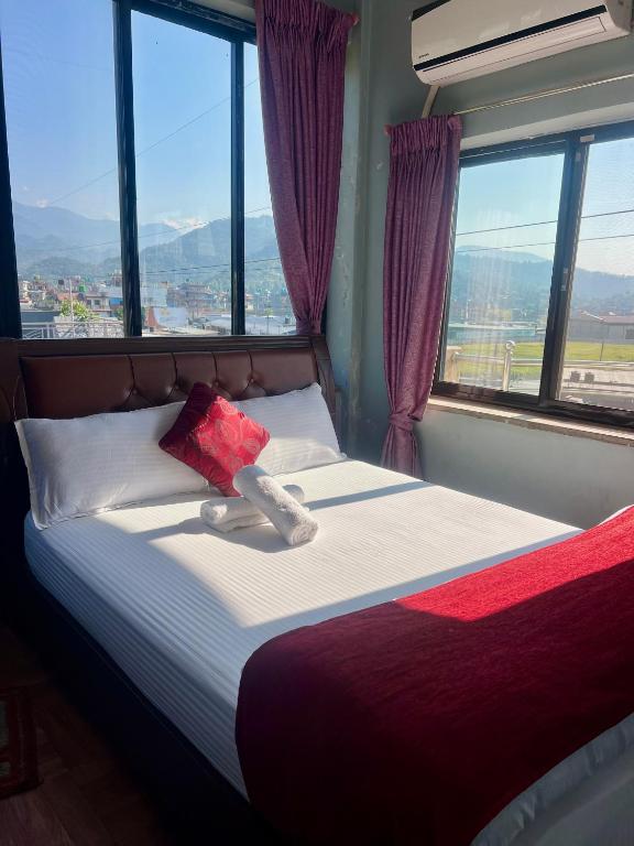 Postel nebo postele na pokoji v ubytování Hotel Mina's dreams