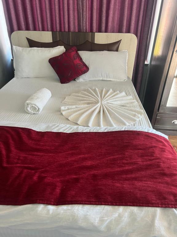 Postel nebo postele na pokoji v ubytování Hotel Mina's dreams