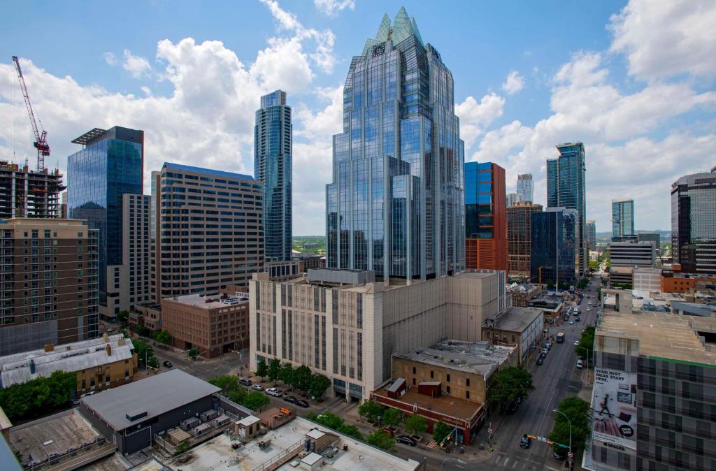 Nespecifikovaný výhled na destinaci Austin nebo výhled na město při pohledu z hotelu
