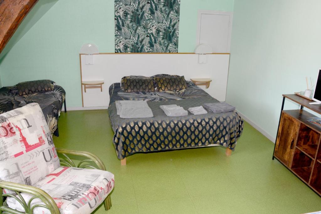 Le Perroquet Bleu - Chambre Triple Standarde