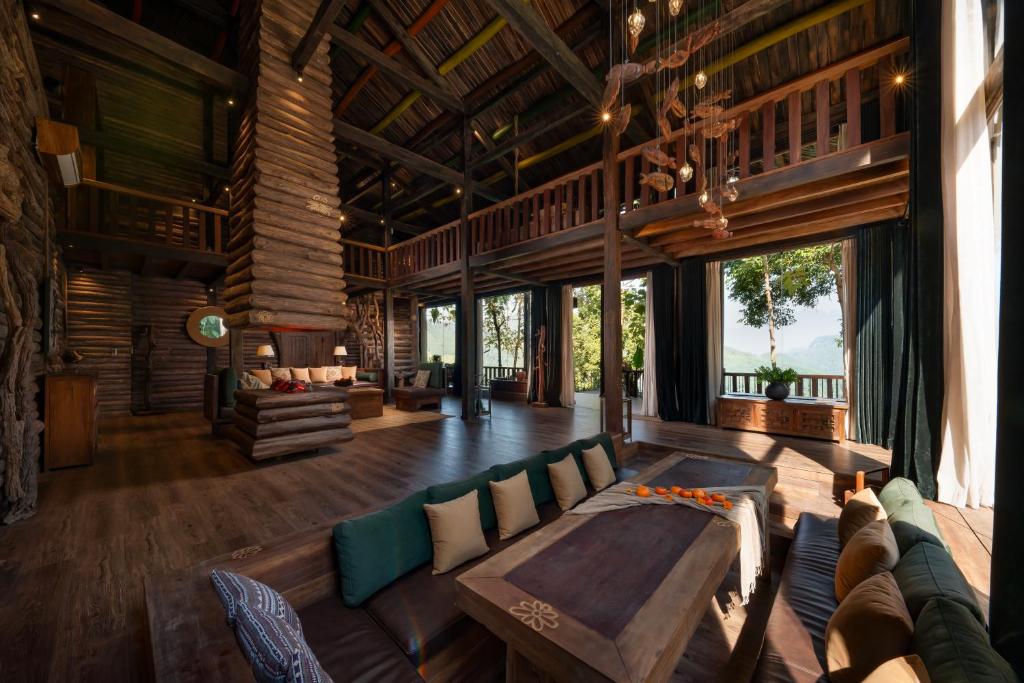 Posezení v ubytování P'apiu Resort
