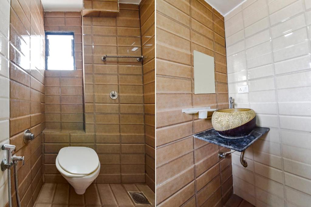Koupelna v ubytování FabHotel Crystal Inn II - Paldi Char Rasta