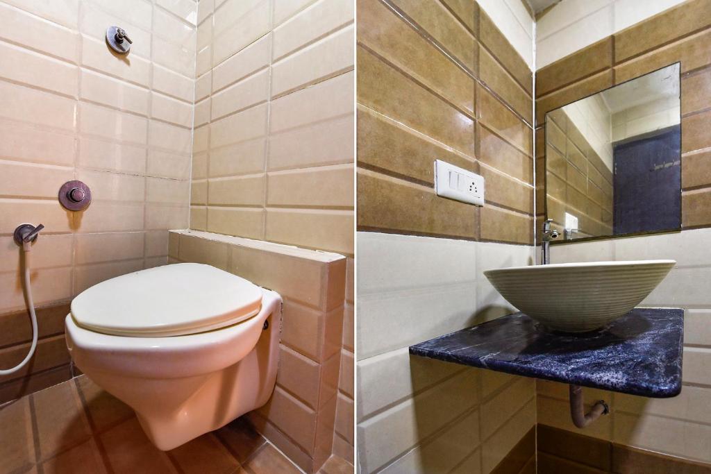 Koupelna v ubytování FabHotel Crystal Inn II - Paldi Char Rasta