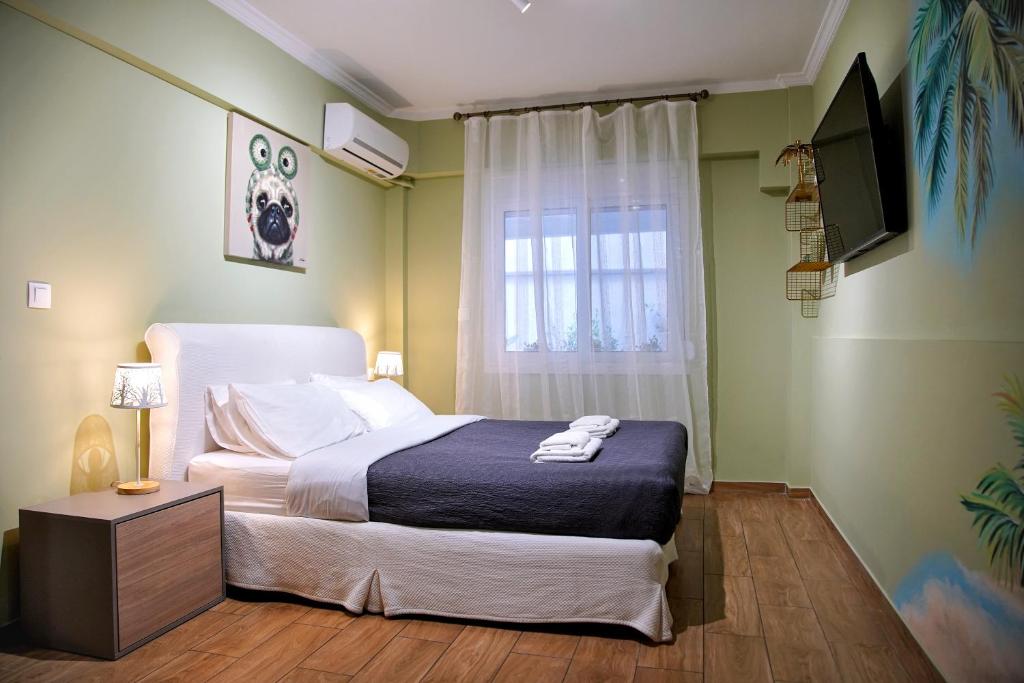 Posteľ alebo postele v izbe v ubytovaní Your Attiki Home VIPGreece