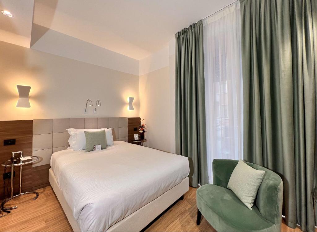 Postel nebo postele na pokoji v ubytování Best Western Hotel City