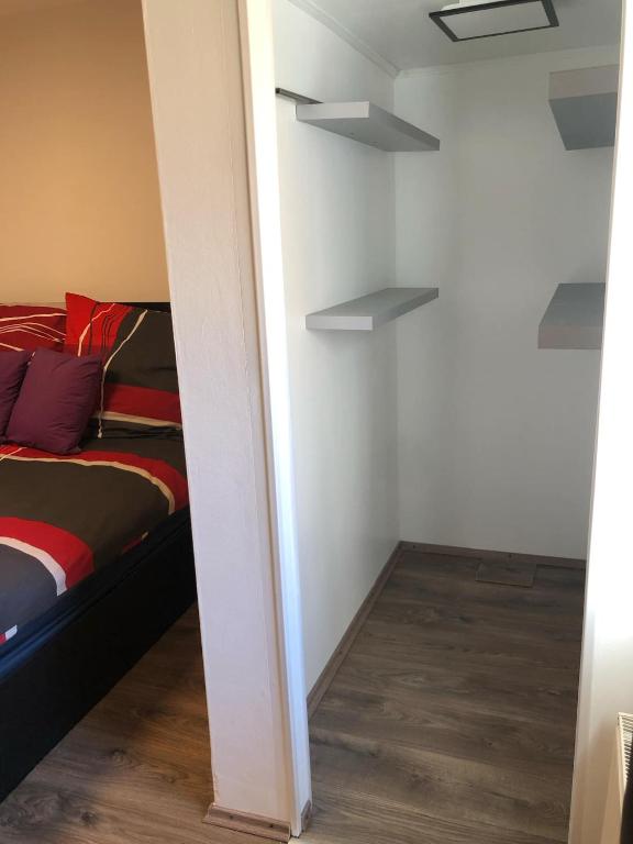 Postel nebo postele na pokoji v ubytování Schaaf