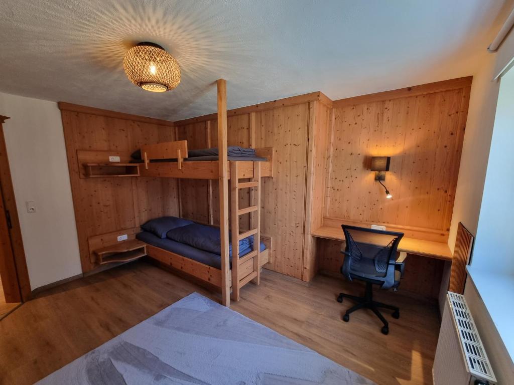 Postel nebo postele na pokoji v ubytování Wertacher Hörnleblick