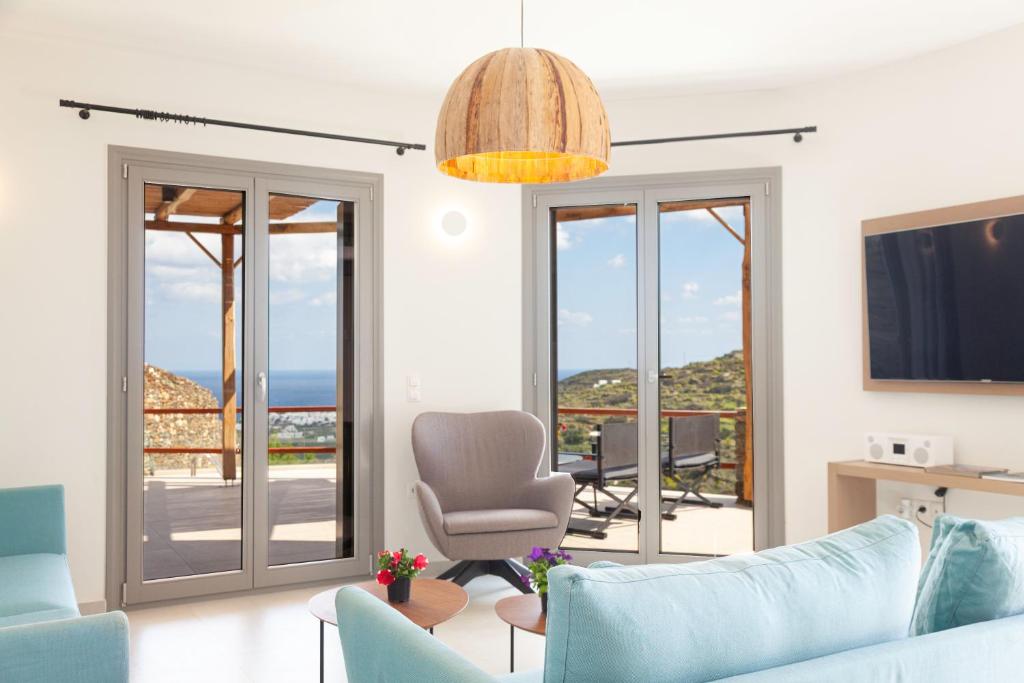 TV a/nebo společenská místnost v ubytování Sigma Residences Hotel