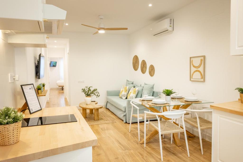 Posezení v ubytování ISG Apartments Triana 1