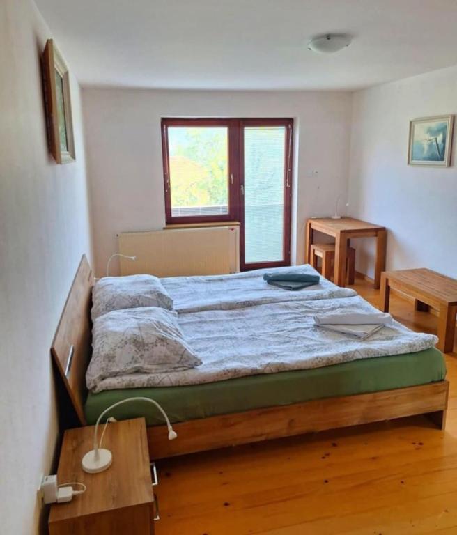 Postel nebo postele na pokoji v ubytování Pr' Hribar