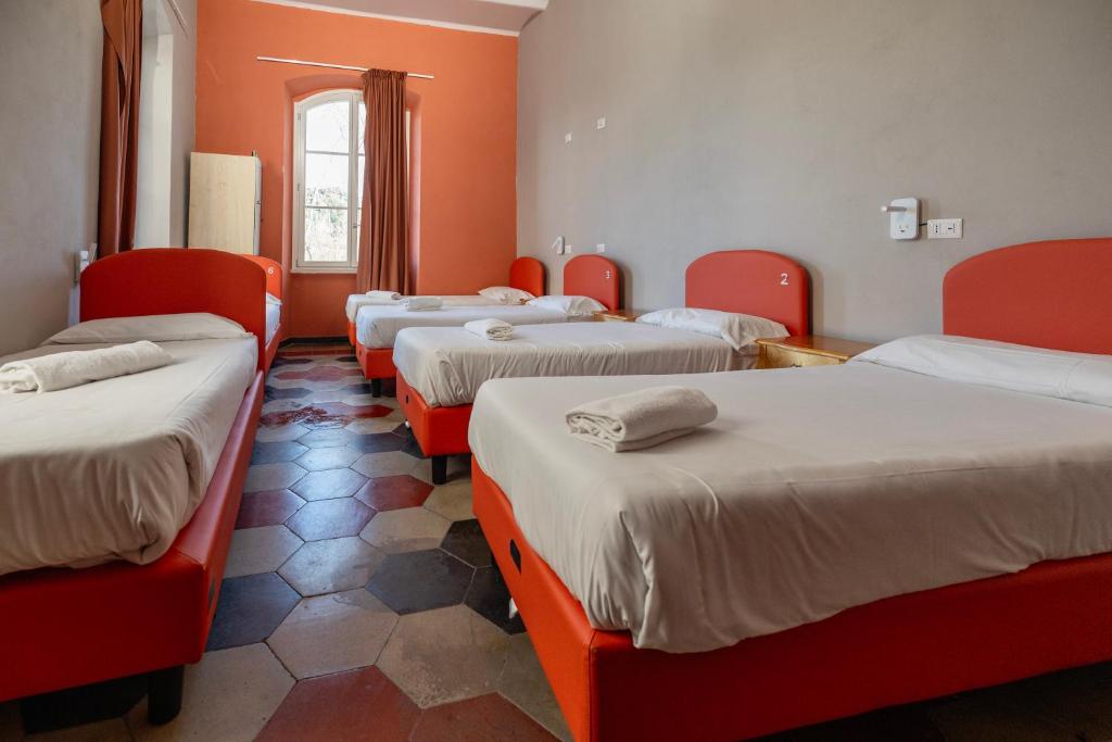 Postel nebo postele na pokoji v ubytování Borgo Ripa Urban Travel