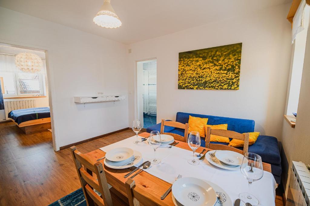 Posezení v ubytování Apartment House Ančkin kot