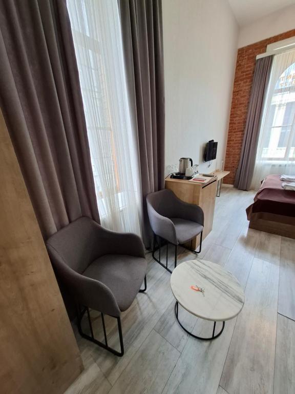 Posezení v ubytování Nebula Boutique Hotel