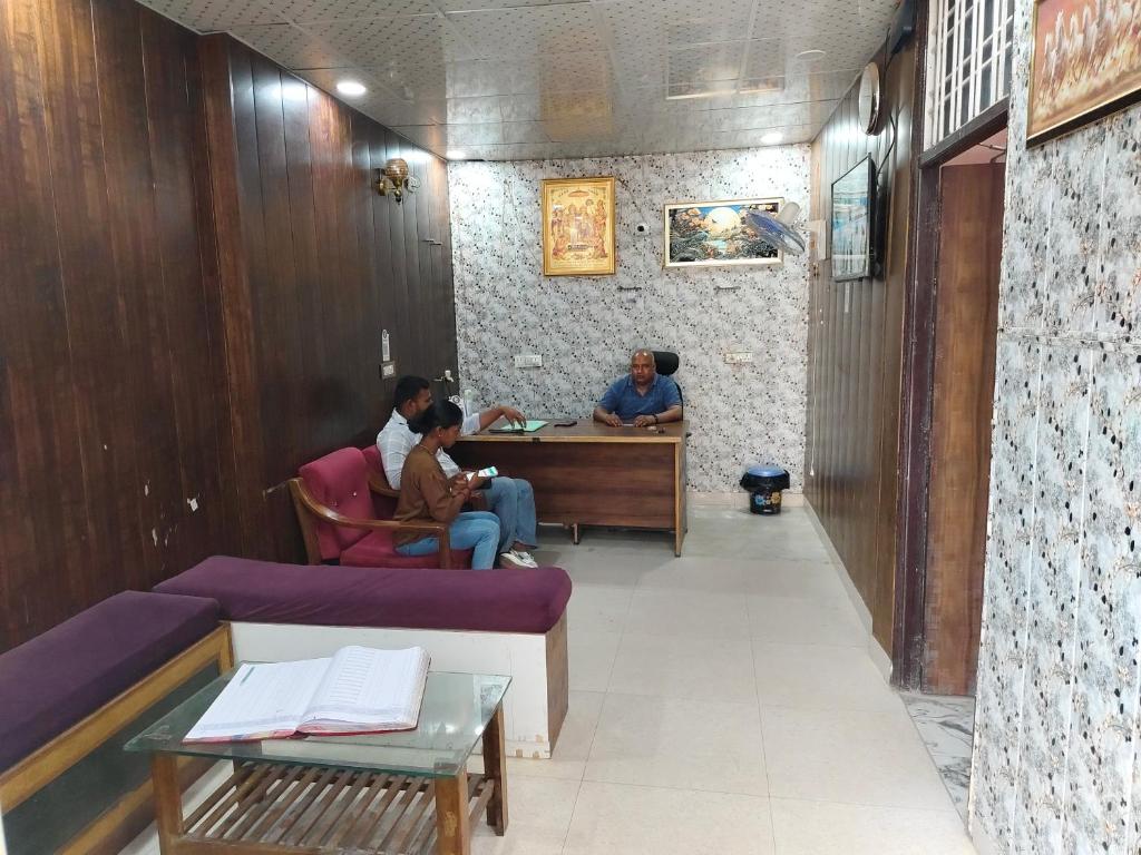 Posezení v ubytování Govind Residency