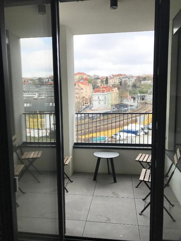 Balkón nebo terasa v ubytování apartmánplus02