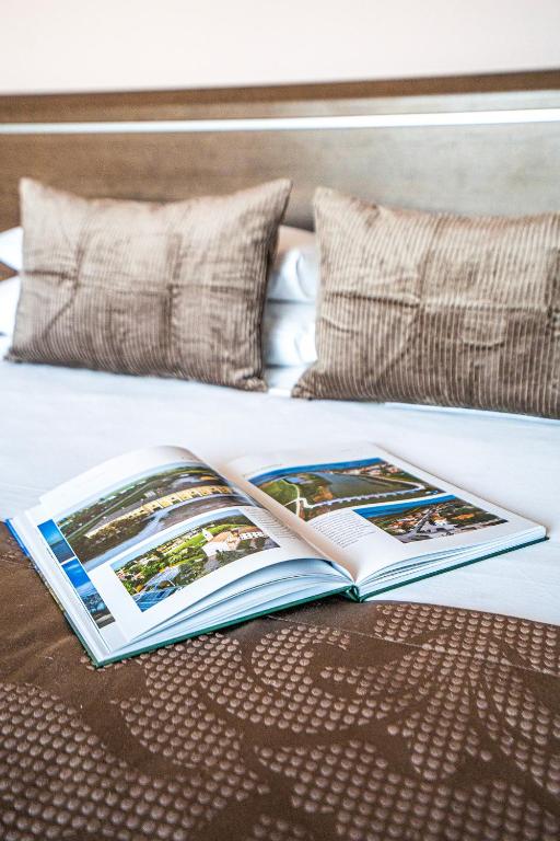 Postel nebo postele na pokoji v ubytování Hotel Formula Int. & Puravita SPA
