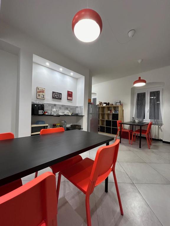 Kuchyň nebo kuchyňský kout v ubytování Casa dei nonni