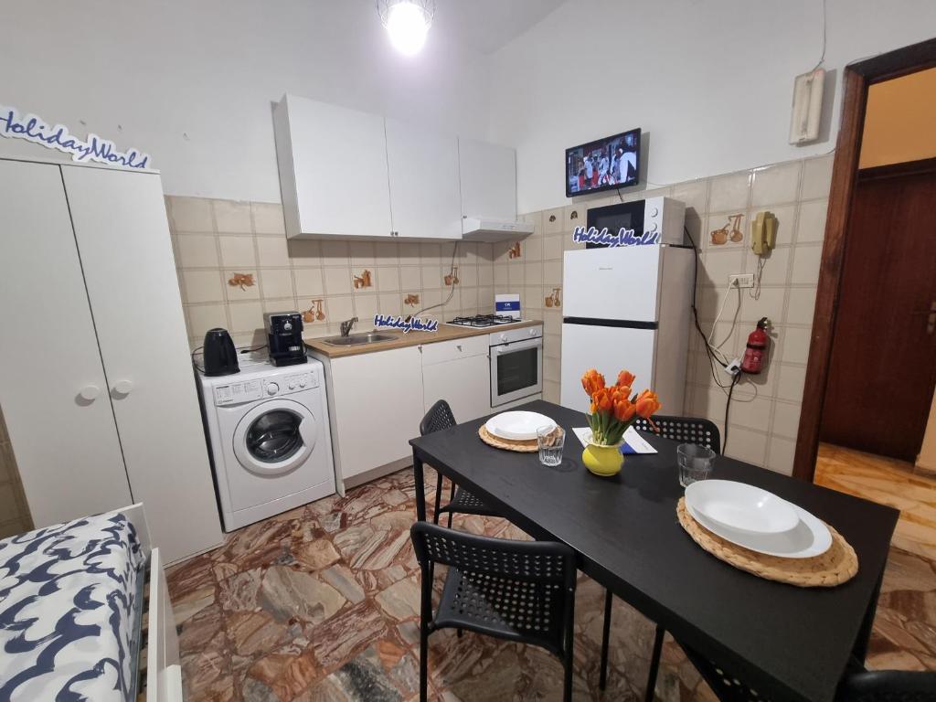 Kuchyň nebo kuchyňský kout v ubytování Borgo Di Taormina Apartments by Holiday World