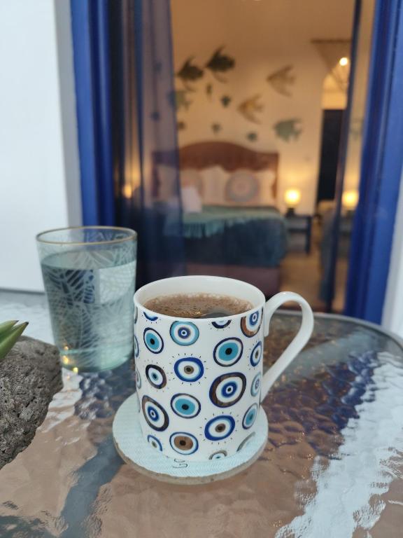 Postel nebo postele na pokoji v ubytování Mana mia Seaside Apartments