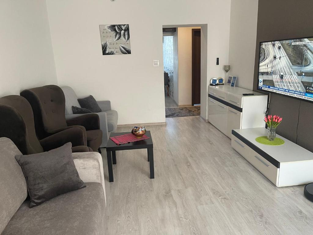 Posedenie v ubytovaní Centrum Apartment Lipowa 12