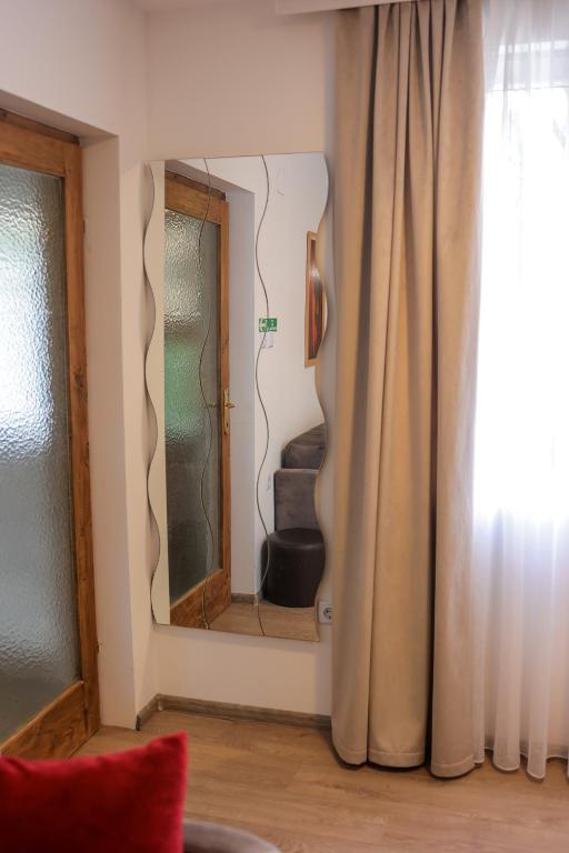 Posezení v ubytování Apartman Jež