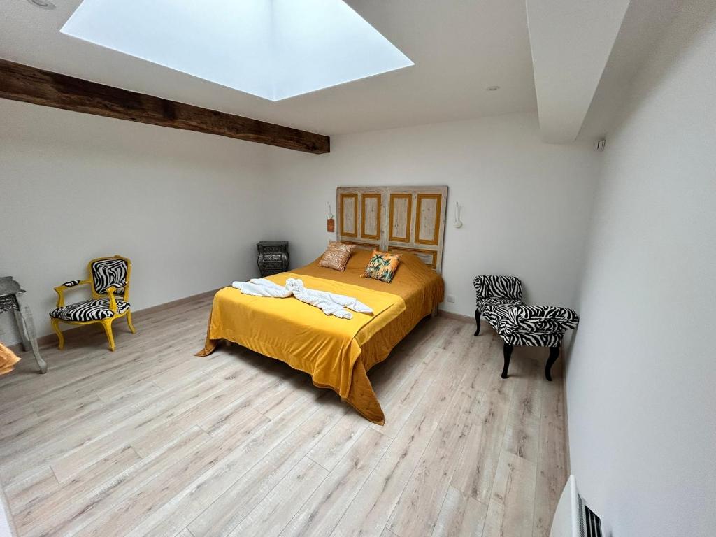 Chambres d'hôtes LA GRANGE DU PA de LA GROLLE - Deluxe Room