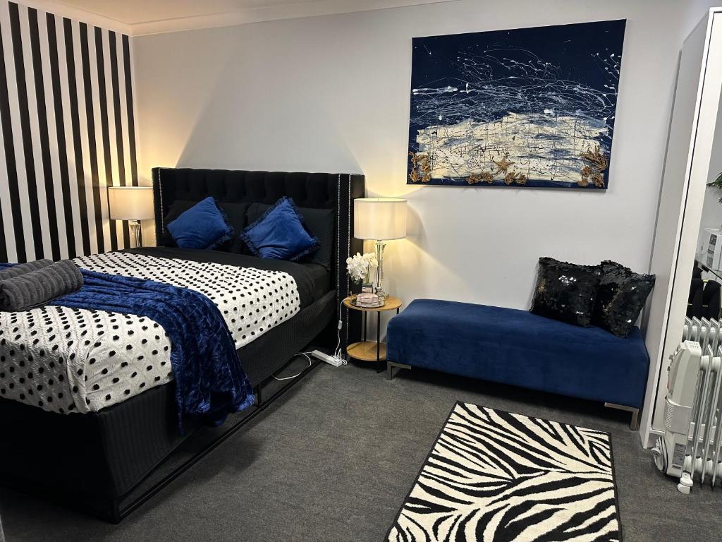 Postel nebo postele na pokoji v ubytování Devonport Breeze Escape