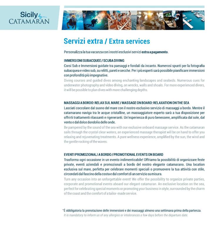 Fotografie z fotogalerie ubytování Sicily by Catamaran v destinaci Palermo
