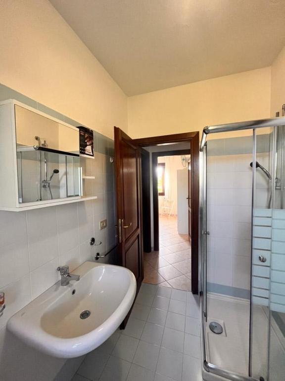 A bathroom at Casa La Cinta