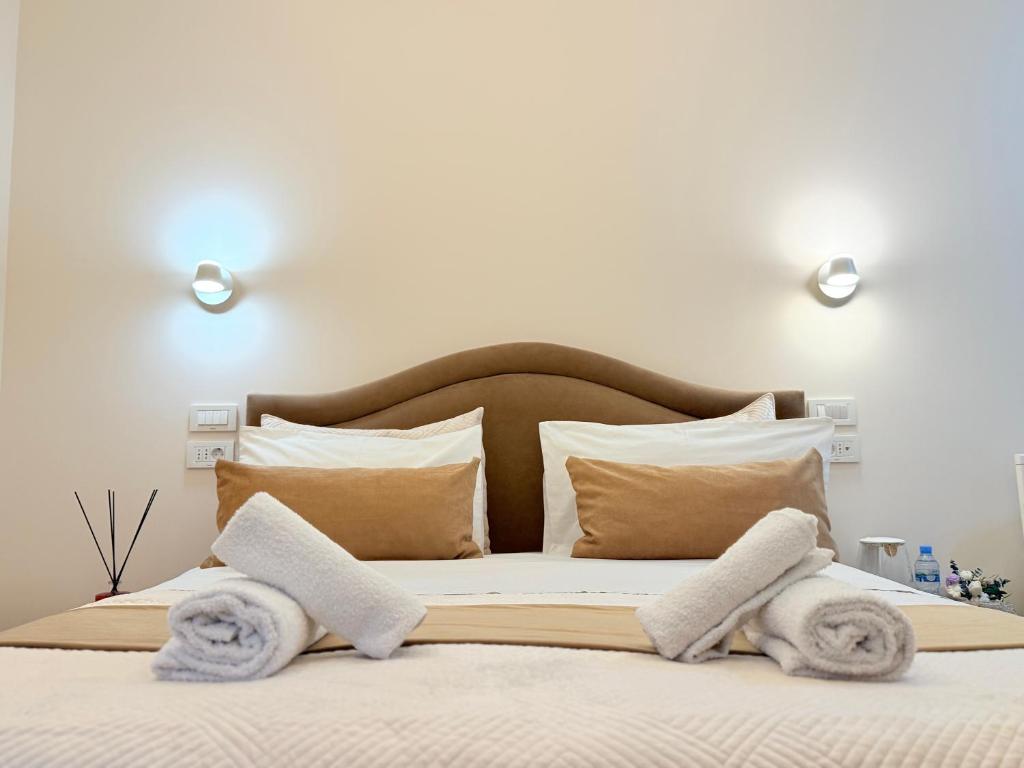 Cama o camas de una habitación en Centrum Hotel