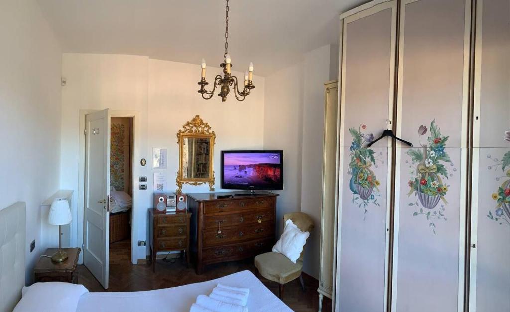 Postel nebo postele na pokoji v ubytování B&B Monte di Portofino