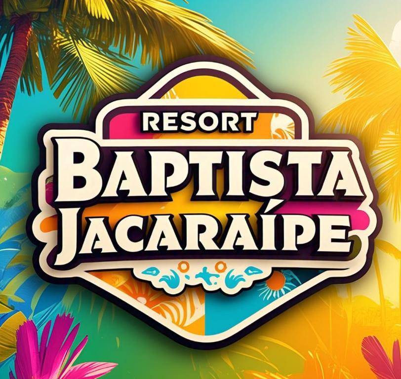 a sign for a baritza margarita margarita margarita at Casa De Praia Baptista Resort Jacaraípe in Serra