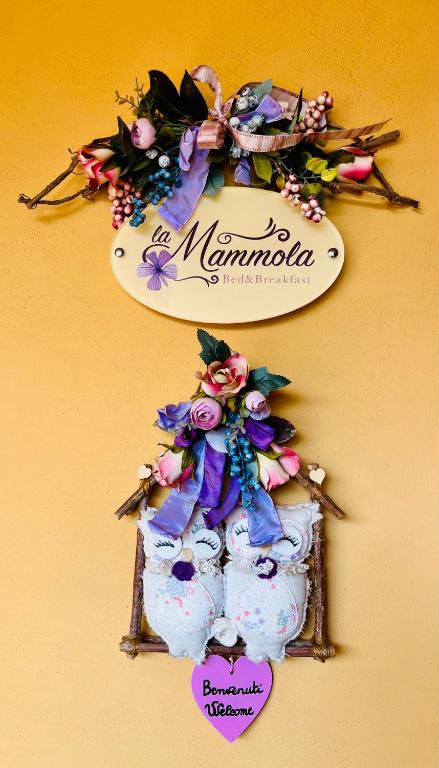 Certifikát, hodnocení, plakát nebo jiný dokument vystavený v ubytování La Mammola Bed&Breakfast