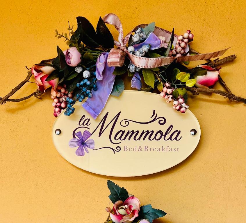 Certifikát, hodnocení, plakát nebo jiný dokument vystavený v ubytování La Mammola Bed&Breakfast
