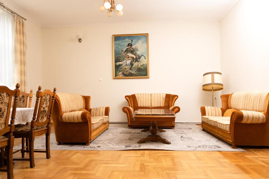 Posezení v ubytování Hotel Jagielloński
