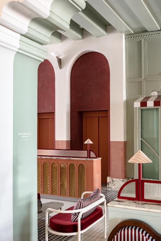 Posezení v ubytování Il Palazzo Experimental